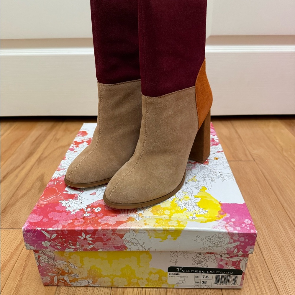 Chinese Laundry suede boots